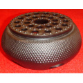 High Quality Embossed Cast Iron Warmer BSCI LFGB FDA Approved